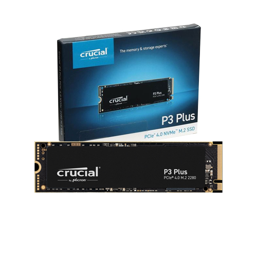 SSD M2 NVMe CRUCIAL P3 PLUS 2TB GEN4 5.0GB par Sec